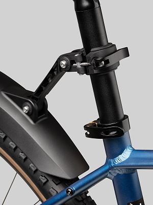 Превью  Крыло велосипедное заднее CLUXX Scape 26"-29" Black/Grey